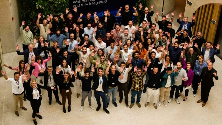 Ein Blick auf die Mitarbeitenden des IT Hub in Porto 