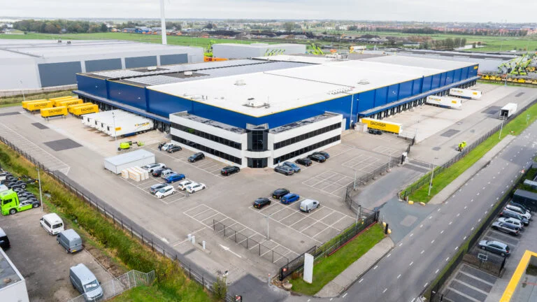 default Luftaufnahme des Dachser Logistikzentrum Rottenburg